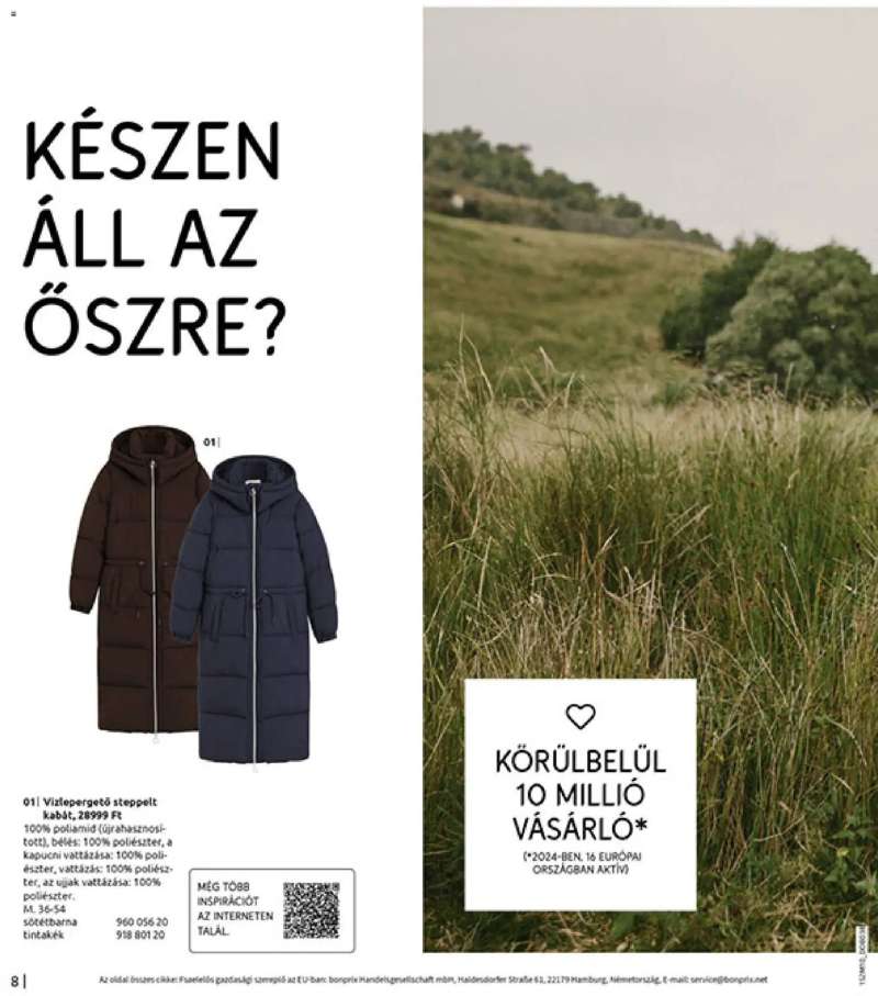 Bonprix Bonprix katalógus - Új, Vidéki Romantika 10 oldal
