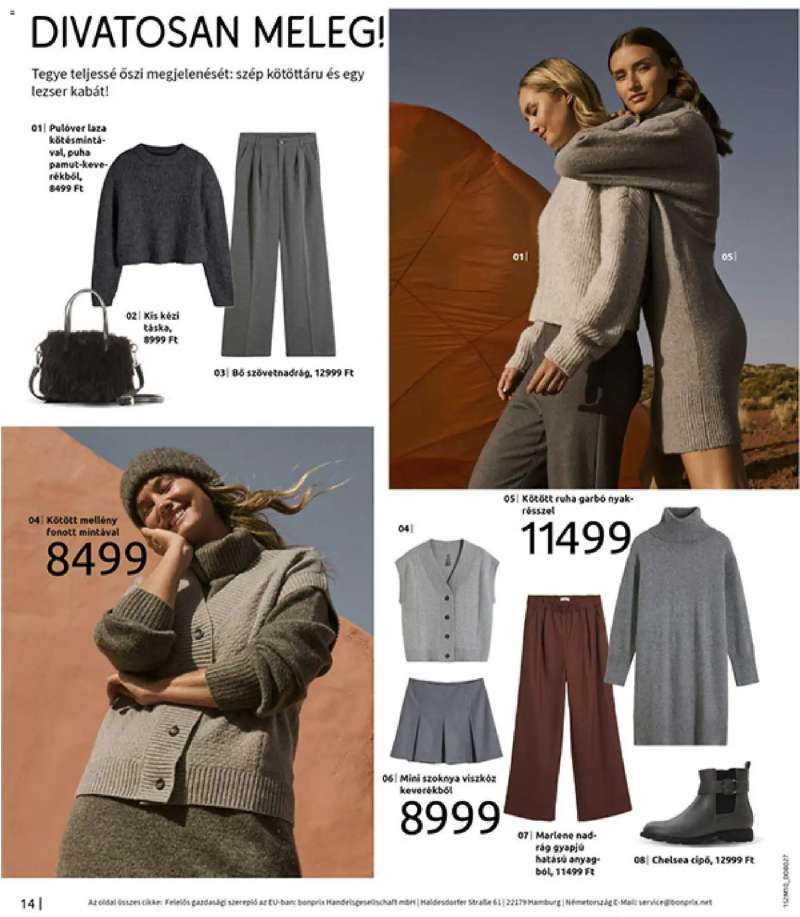 Bonprix Bonprix katalógus - Új, Vidéki Romantika 16 oldal