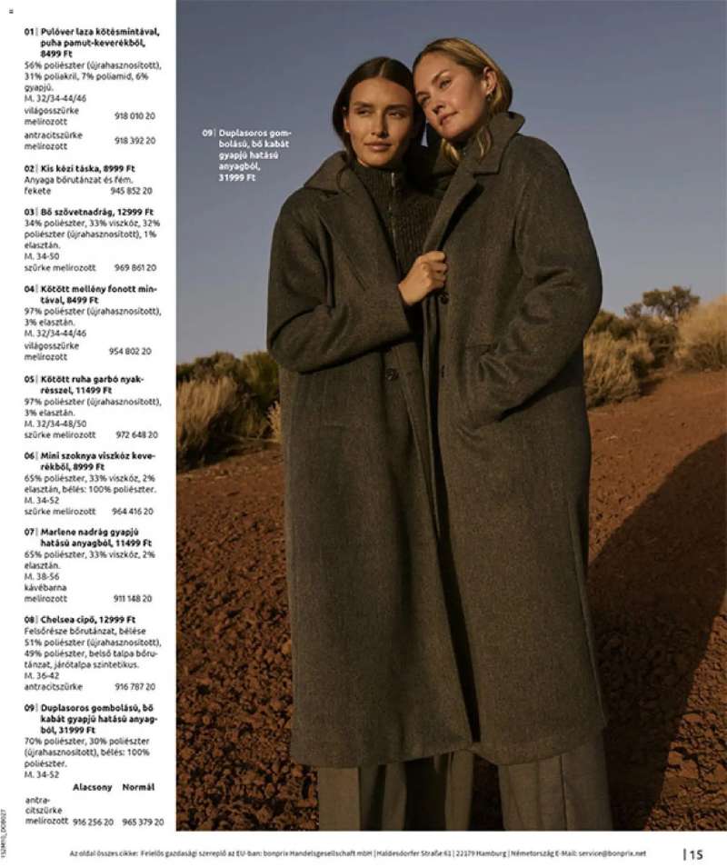 Bonprix Bonprix katalógus - Új, Vidéki Romantika 17 oldal