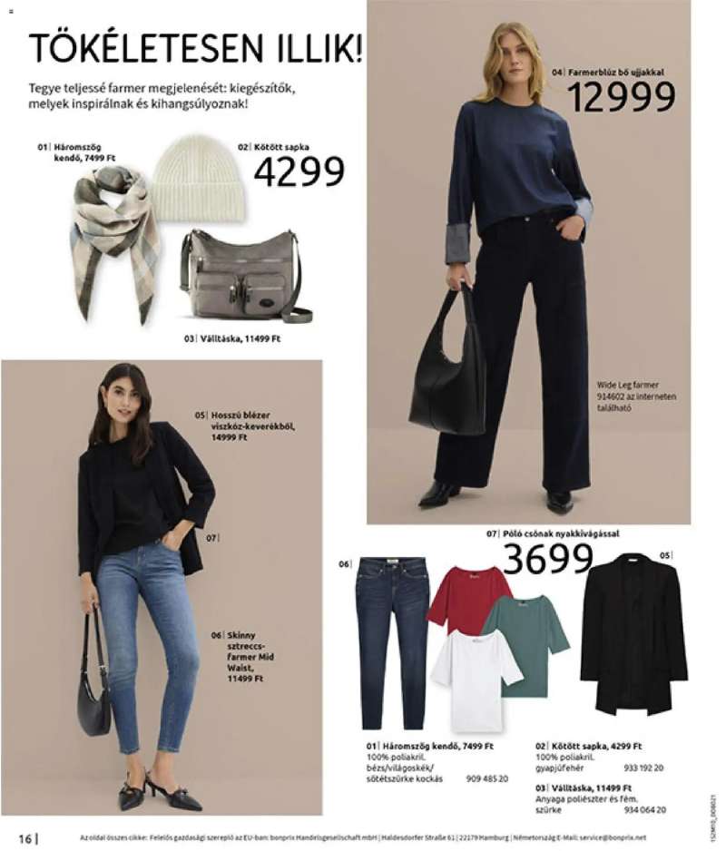 Bonprix Bonprix katalógus - Új, Vidéki Romantika 18 oldal