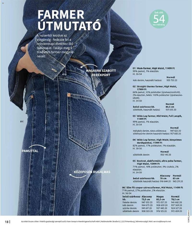 Bonprix Bonprix katalógus - Új, Vidéki Romantika 20 oldal