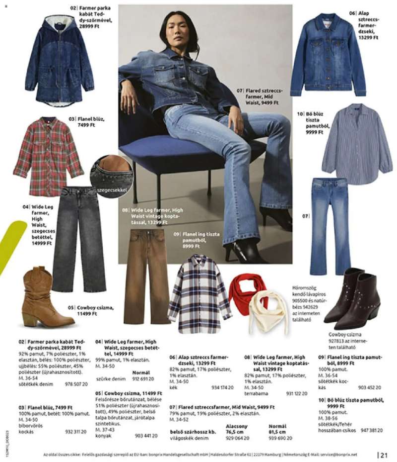 Bonprix Bonprix katalógus - Új, Vidéki Romantika 23 oldal