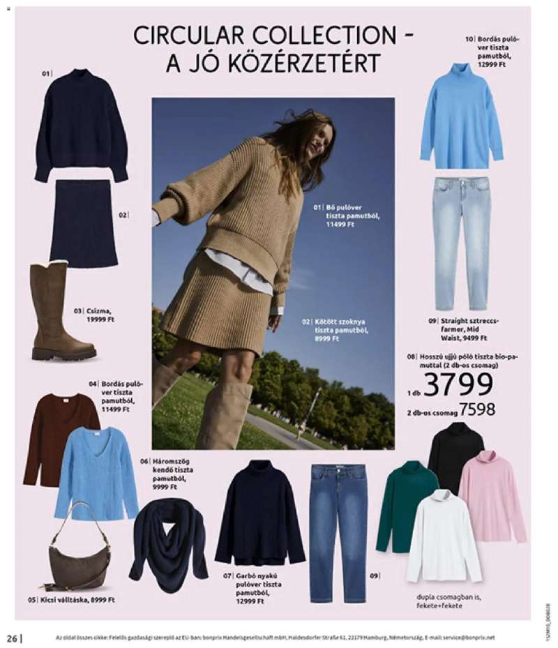 Bonprix Bonprix katalógus - Új, Vidéki Romantika 28 oldal