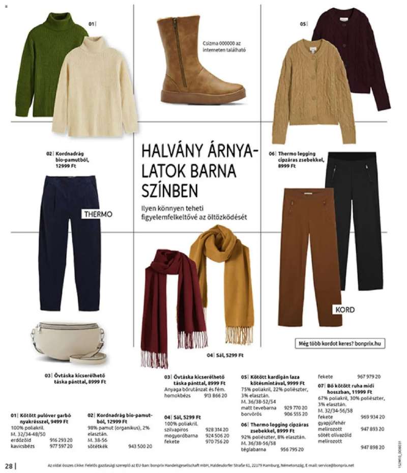 Bonprix Bonprix katalógus - Új, Vidéki Romantika 30 oldal