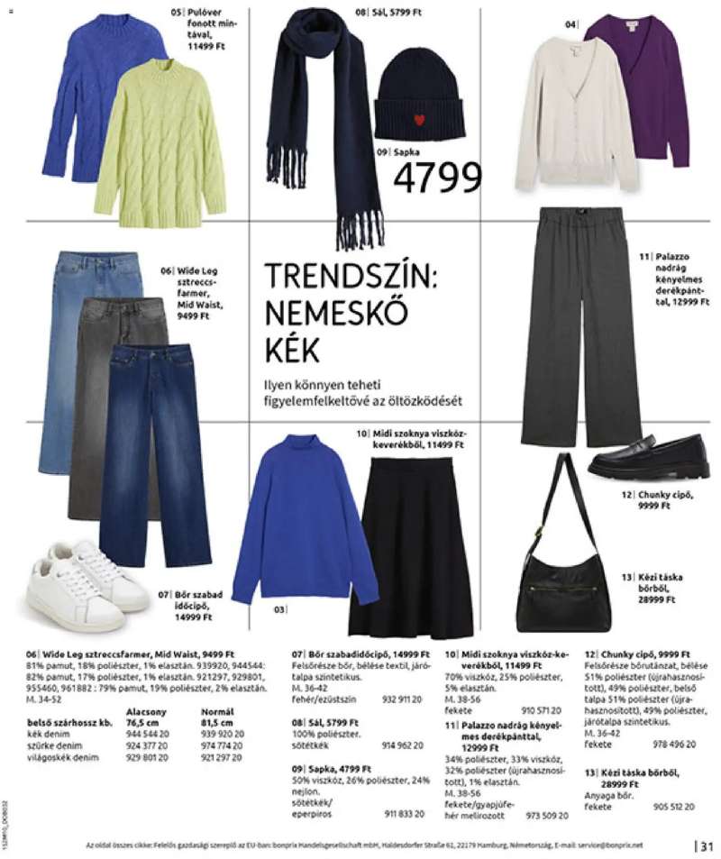 Bonprix Bonprix katalógus - Új, Vidéki Romantika 33 oldal