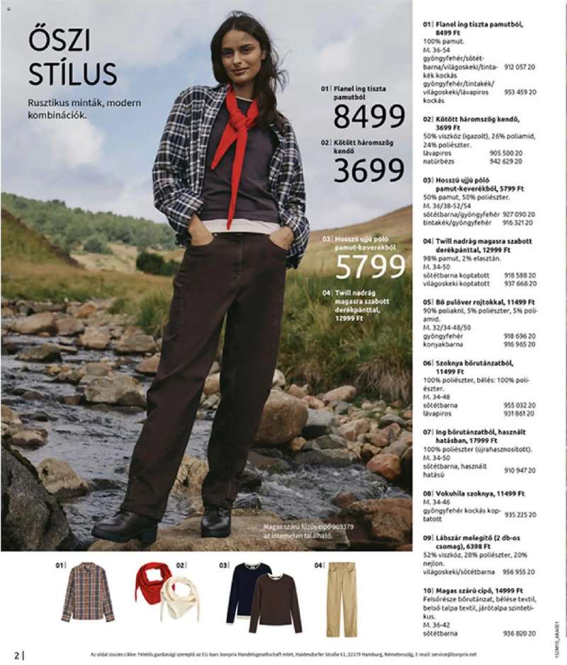 Bonprix Bonprix katalógus - Új, Vidéki Romantika 4 oldal