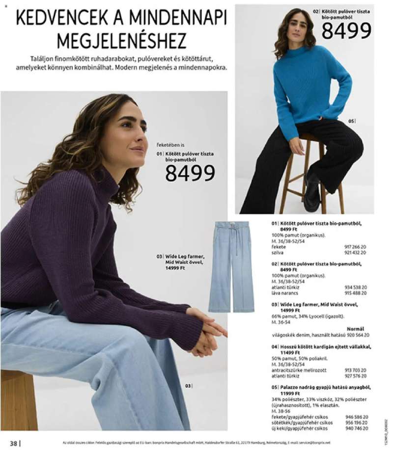 Bonprix Bonprix katalógus - Új, Vidéki Romantika 40 oldal