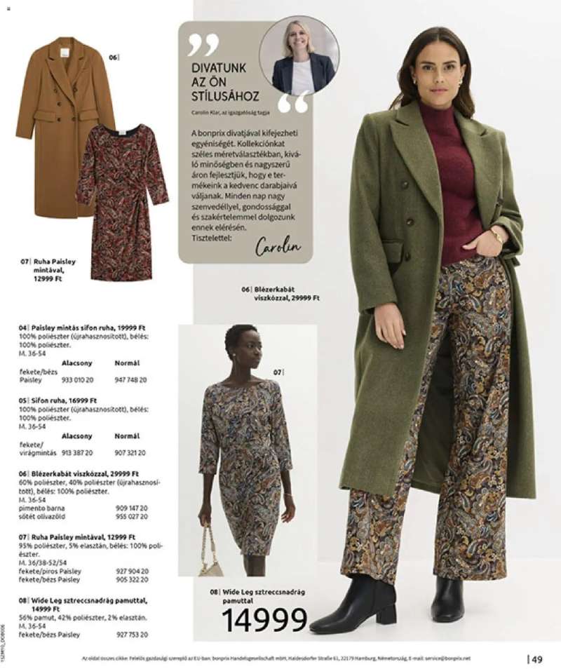 Bonprix Bonprix katalógus - Új, Vidéki Romantika 51 oldal