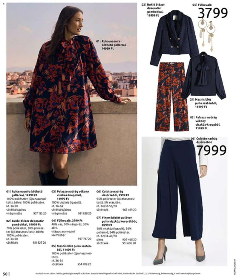 Bonprix Bonprix katalógus - Új, Vidéki Romantika 52 oldal