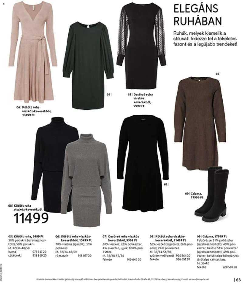 Bonprix Bonprix katalógus - Új, Vidéki Romantika 65 oldal