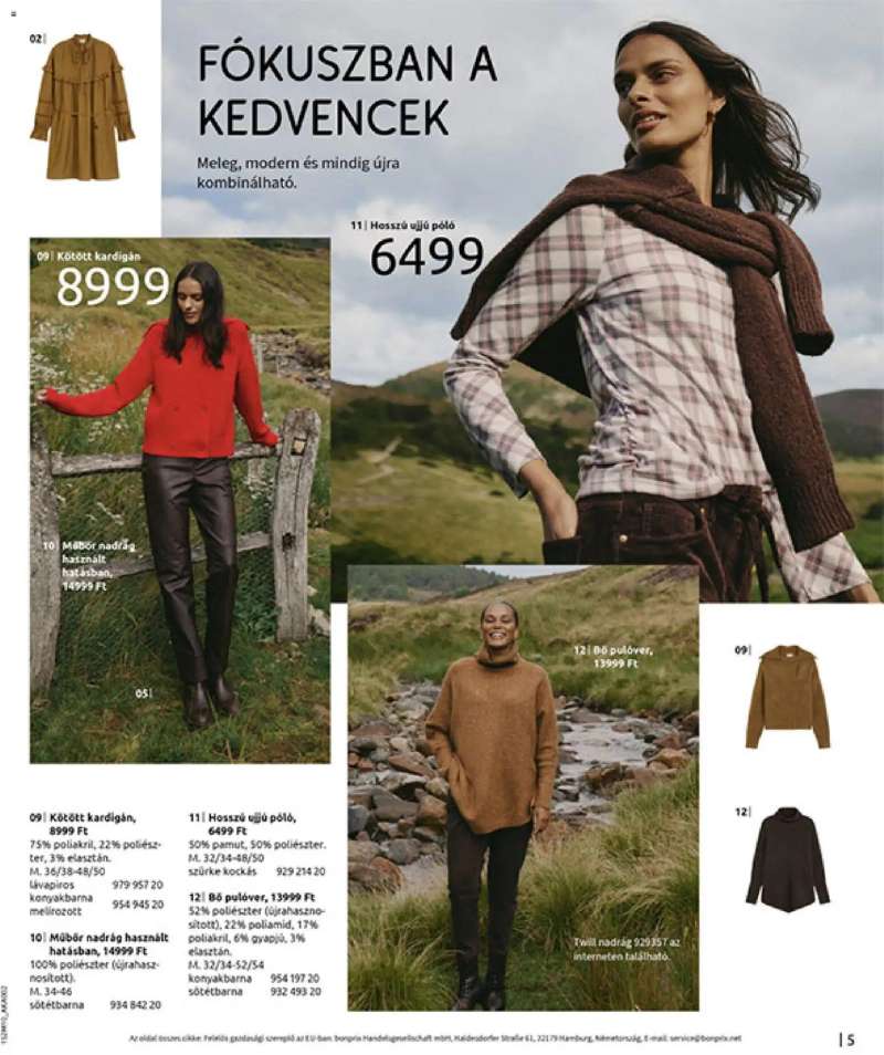 Bonprix Bonprix katalógus - Új, Vidéki Romantika 7 oldal