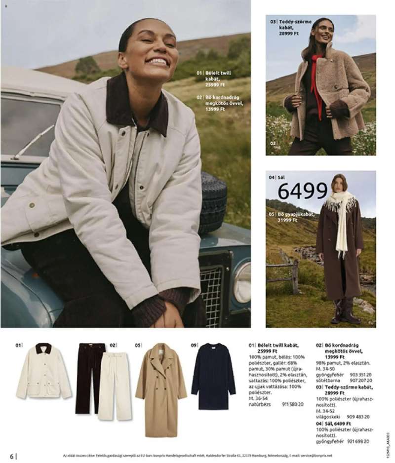 Bonprix Bonprix katalógus - Új, Vidéki Romantika 8 oldal