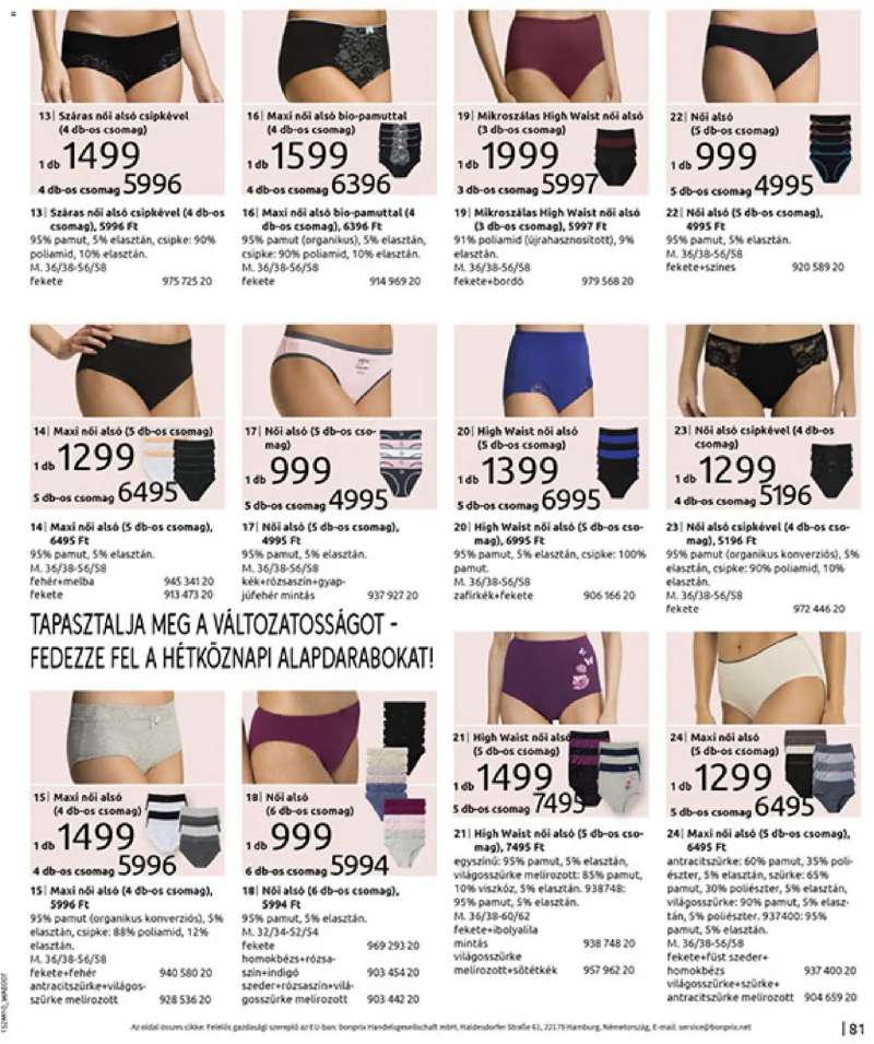 Bonprix Bonprix katalógus - Új, Vidéki Romantika 83 oldal