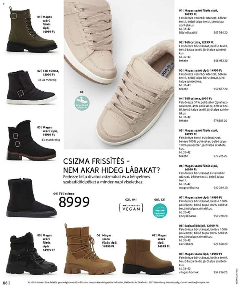 Bonprix Bonprix katalógus - Új, Vidéki Romantika 88 oldal