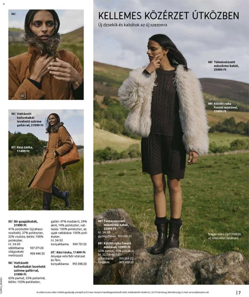 Bonprix Bonprix katalógus - Új, Vidéki Romantika 9 oldal