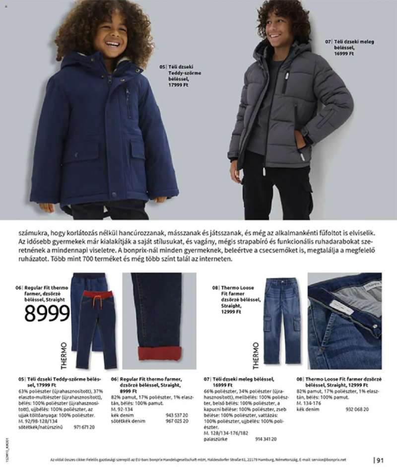 Bonprix Bonprix katalógus - Új, Vidéki Romantika 93 oldal
