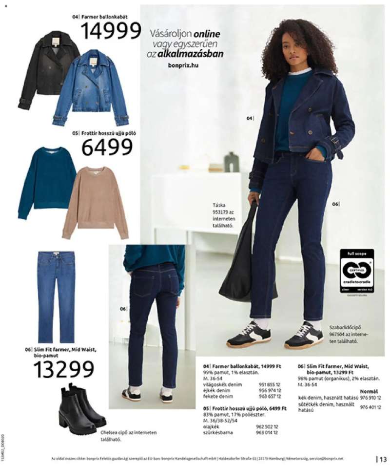 Bonprix Bonprix katalógus - Alapdarabok Keveréke 15 oldal