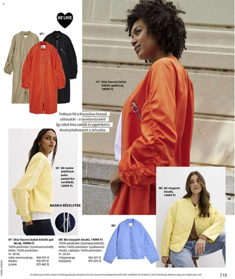 Bonprix Bonprix katalógus - Alapdarabok Keveréke 17 oldal