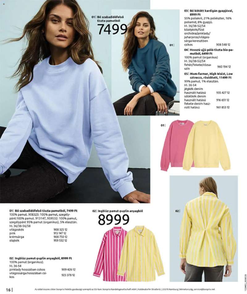 Bonprix Bonprix katalógus - Alapdarabok Keveréke 18 oldal