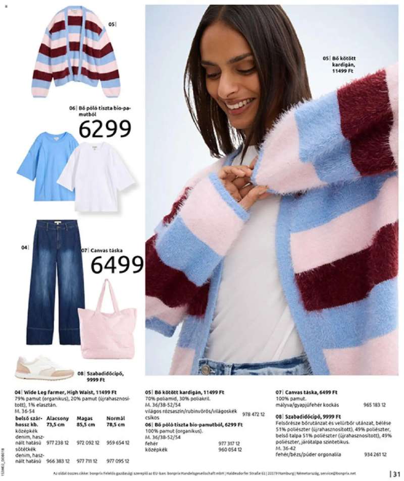 Bonprix Bonprix katalógus - Alapdarabok Keveréke 33 oldal