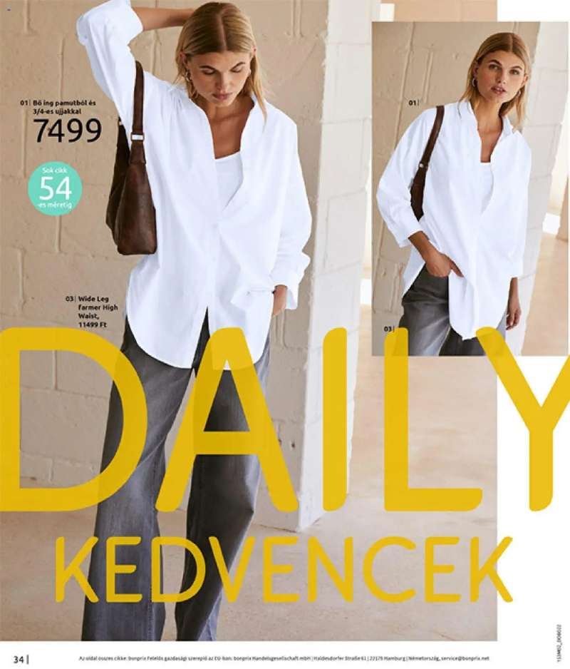 Bonprix Bonprix katalógus - Alapdarabok Keveréke 36 oldal
