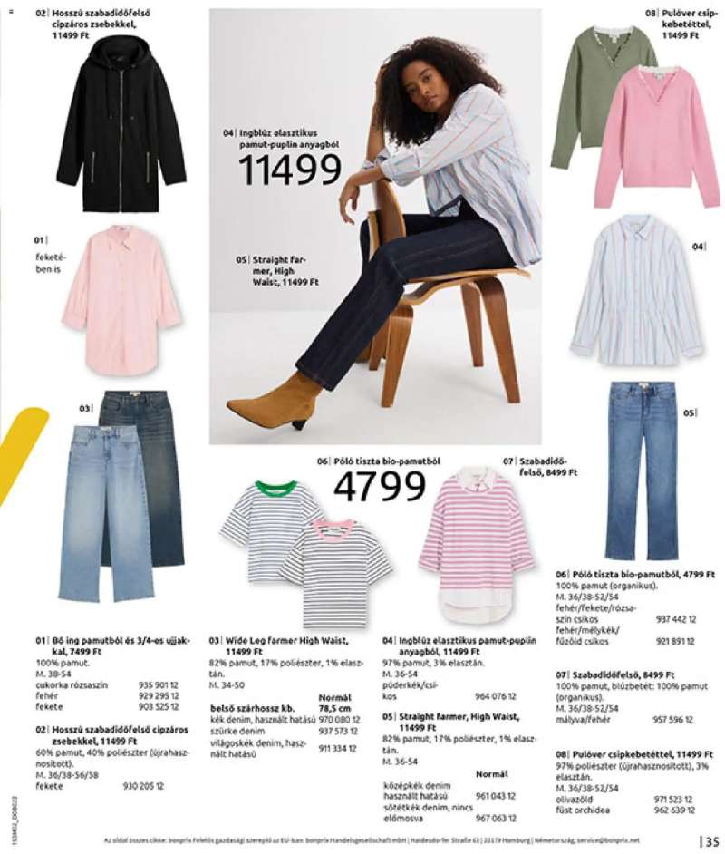 Bonprix Bonprix katalógus - Alapdarabok Keveréke 37 oldal