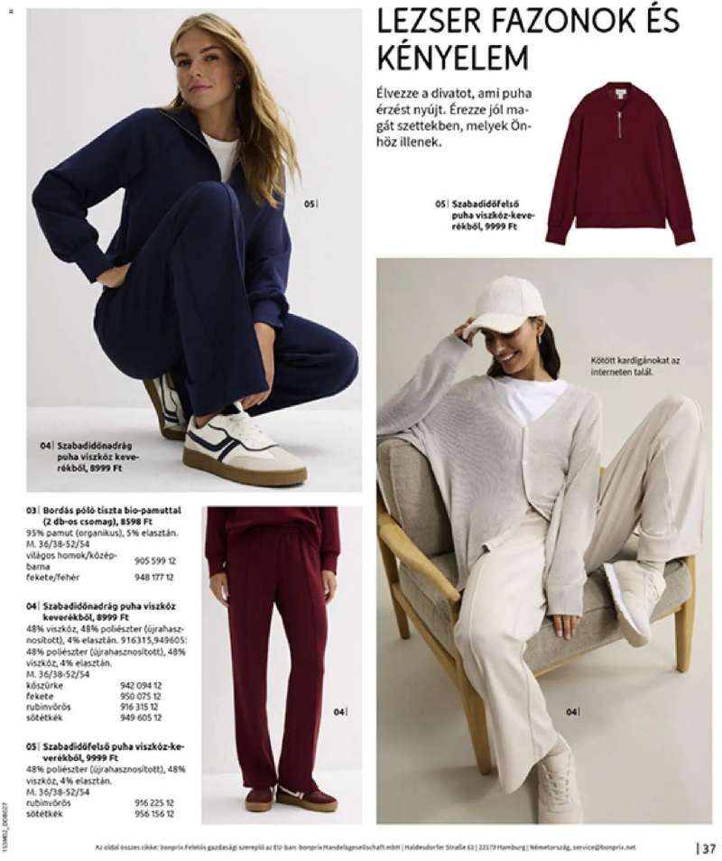 Bonprix Bonprix katalógus - Alapdarabok Keveréke 39 oldal