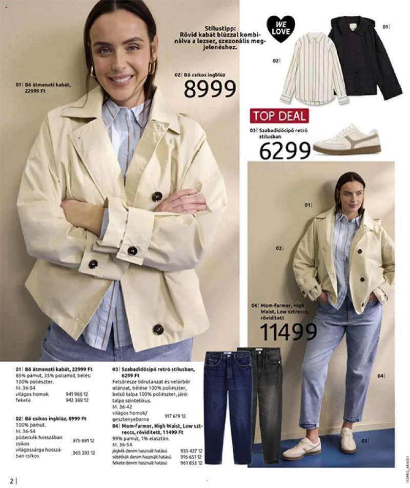 Bonprix Bonprix katalógus - Alapdarabok Keveréke 4 oldal