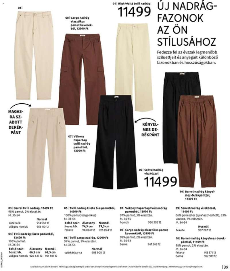 Bonprix Bonprix katalógus - Alapdarabok Keveréke 41 oldal