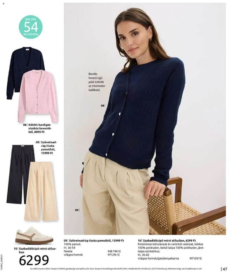 Bonprix Bonprix katalógus - Alapdarabok Keveréke 49 oldal
