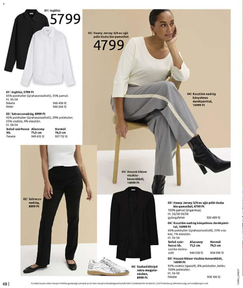 Bonprix Bonprix katalógus - Alapdarabok Keveréke 50 oldal