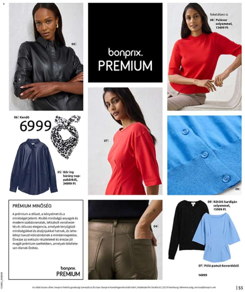 Bonprix Bonprix katalógus - Alapdarabok Keveréke 57 oldal