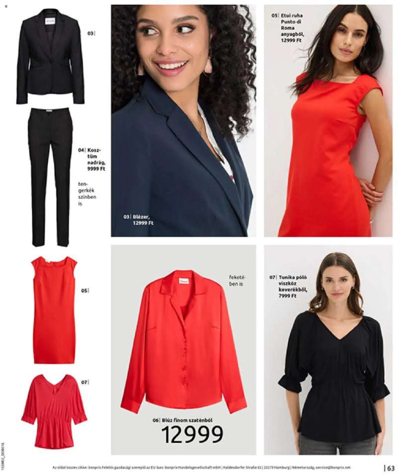 Bonprix Bonprix katalógus - Alapdarabok Keveréke 65 oldal