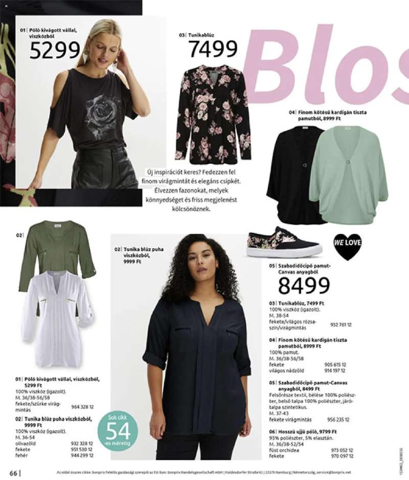 Bonprix Bonprix katalógus - Alapdarabok Keveréke 68 oldal