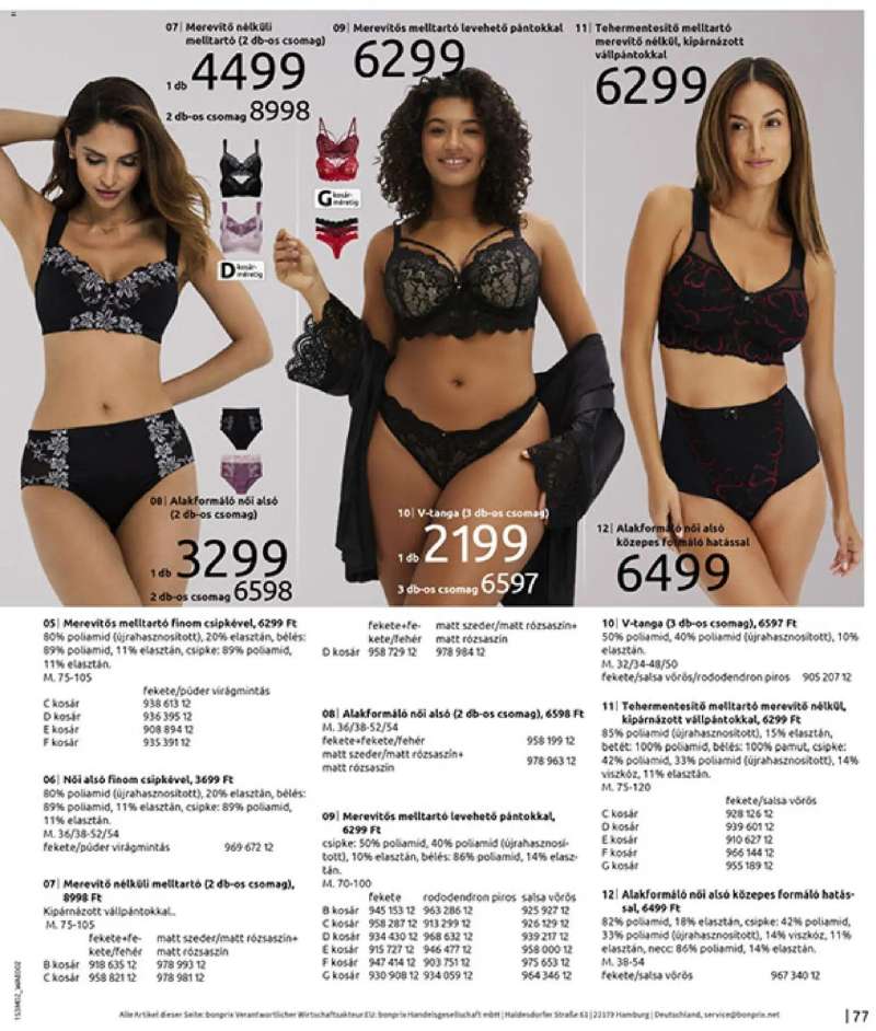 Bonprix Bonprix katalógus - Alapdarabok Keveréke 79 oldal