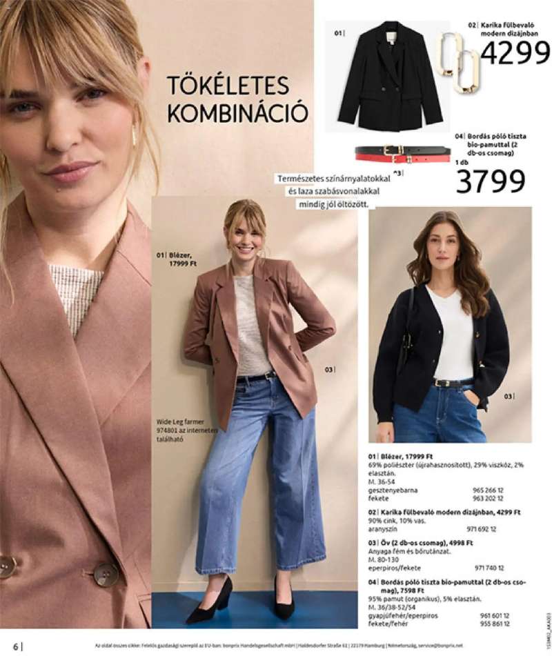 Bonprix Bonprix katalógus - Alapdarabok Keveréke 8 oldal