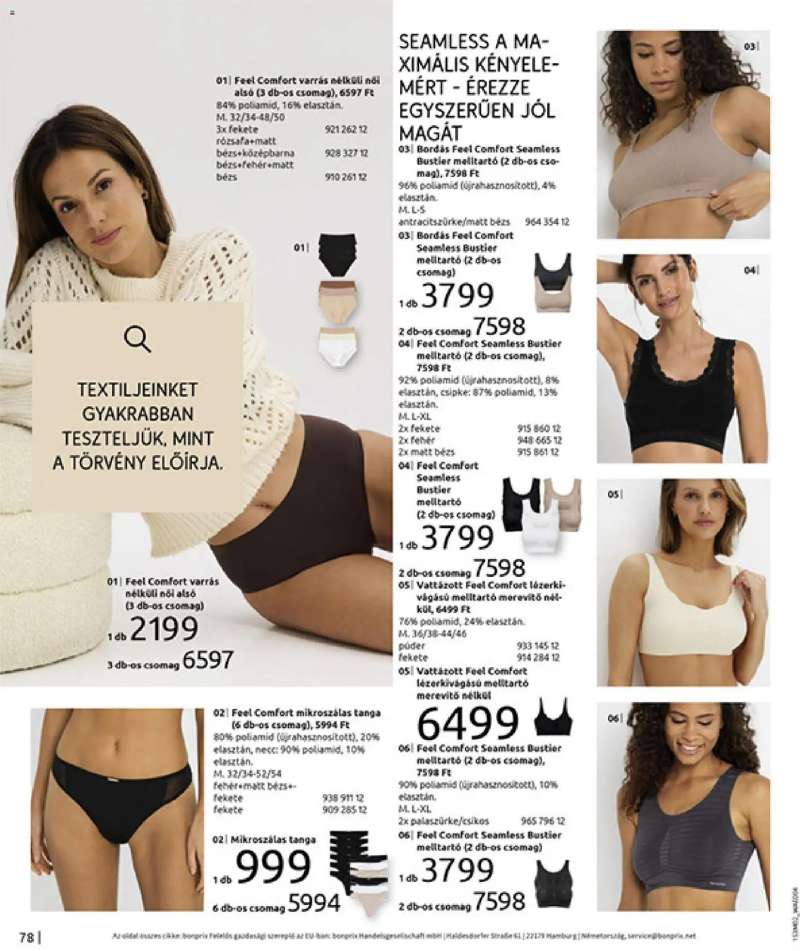 Bonprix Bonprix katalógus - Alapdarabok Keveréke 80 oldal