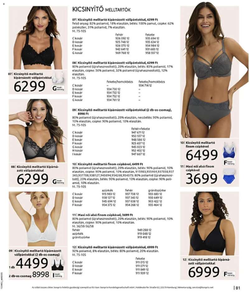 Bonprix Bonprix katalógus - Alapdarabok Keveréke 83 oldal