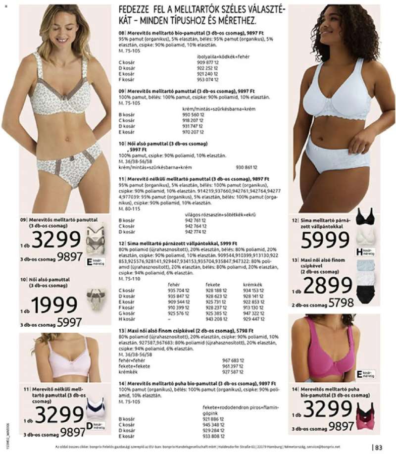 Bonprix Bonprix katalógus - Alapdarabok Keveréke 85 oldal