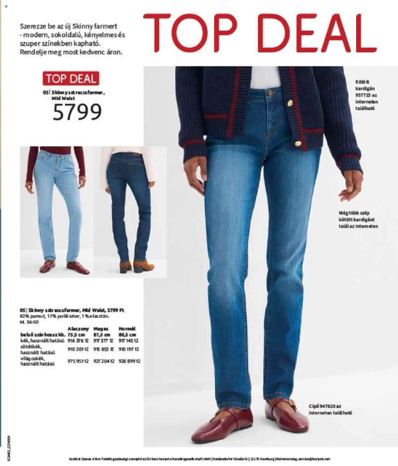 Bonprix Bonprix katalógus - Alapdarabok Keveréke 99 oldal