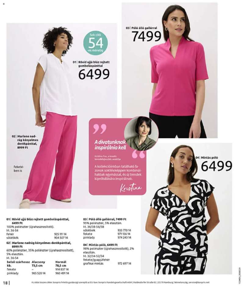 Bonprix Bonprix katalógus - Csupa Piros 20 oldal