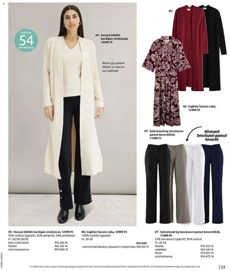 Bonprix Bonprix katalógus - Csupa Piros 25 oldal