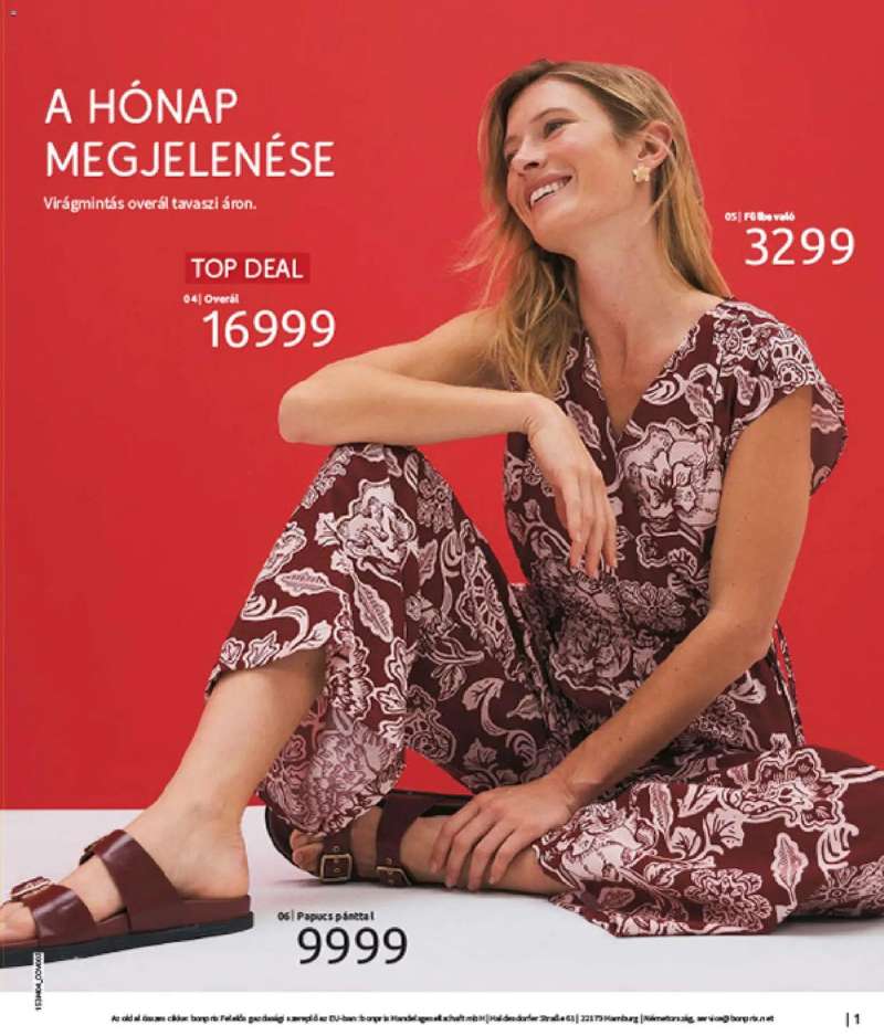 Bonprix Bonprix katalógus - Csupa Piros 3 oldal