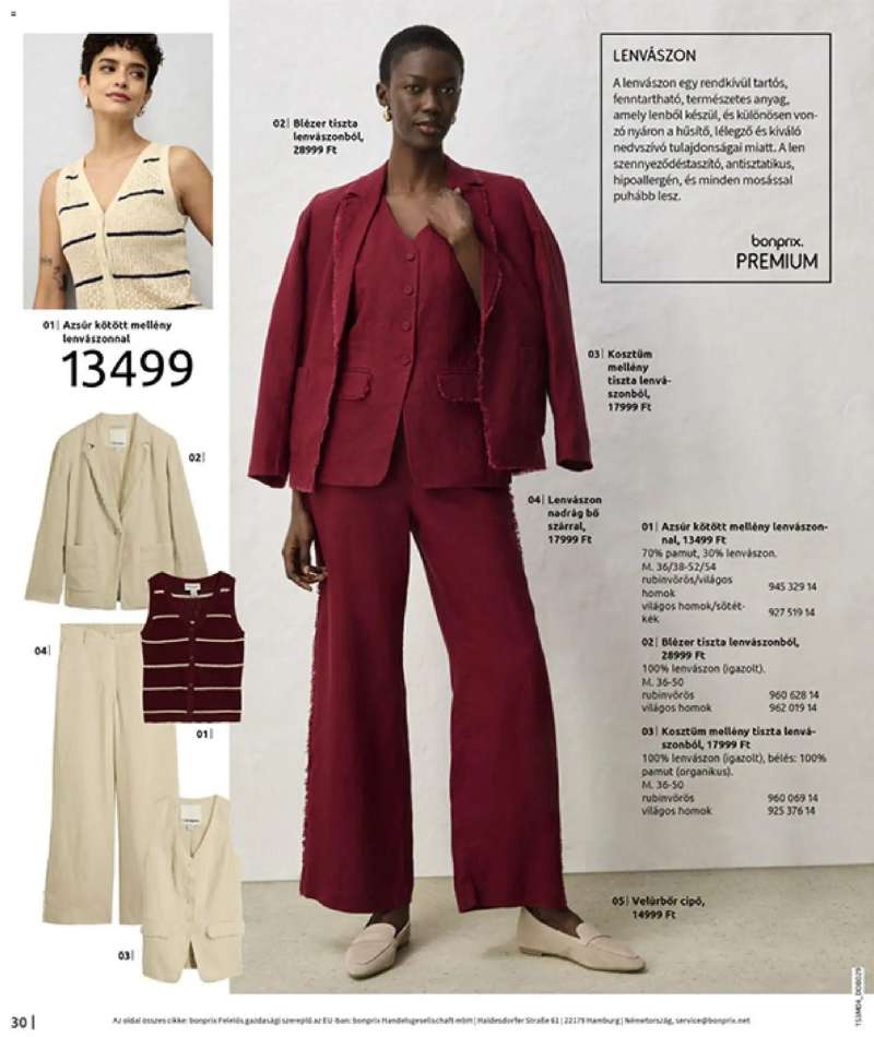 Bonprix Bonprix katalógus - Csupa Piros 32 oldal