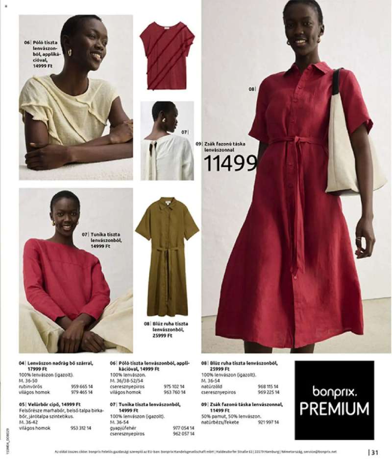 Bonprix Bonprix katalógus - Csupa Piros 33 oldal