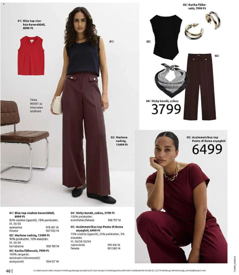 Bonprix Bonprix katalógus - Csupa Piros 42 oldal