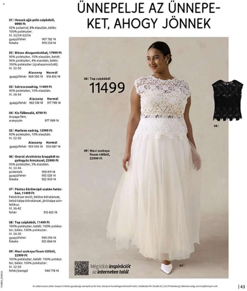 Bonprix Bonprix katalógus - Csupa Piros 45 oldal