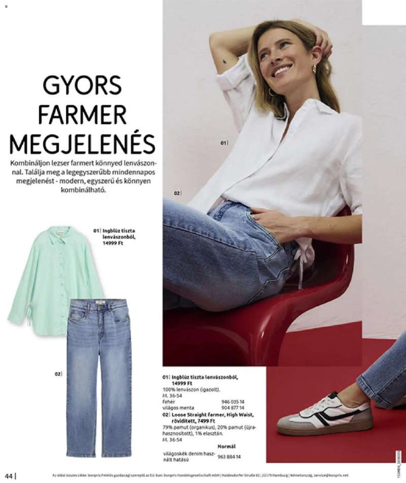 Bonprix Bonprix katalógus - Csupa Piros 46 oldal