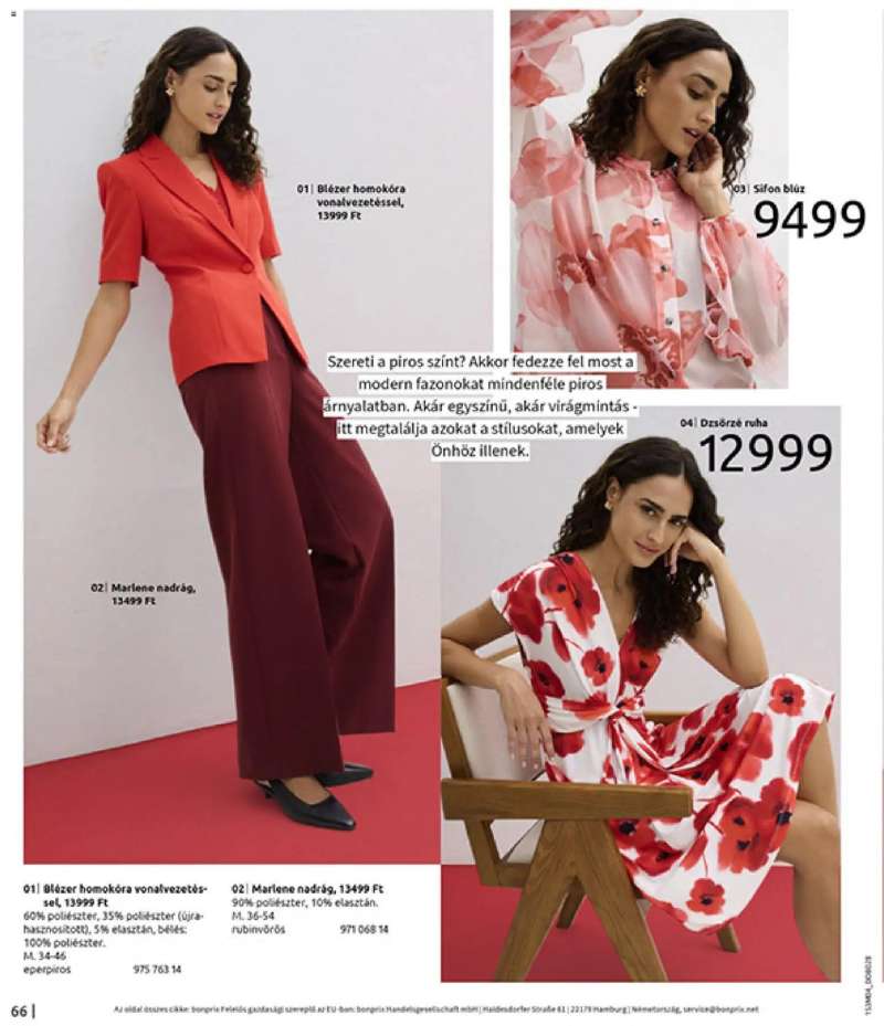 Bonprix Bonprix katalógus - Csupa Piros 68 oldal