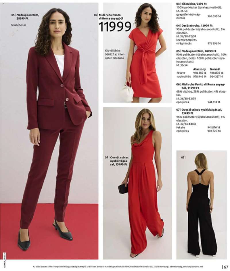 Bonprix Bonprix katalógus - Csupa Piros 69 oldal